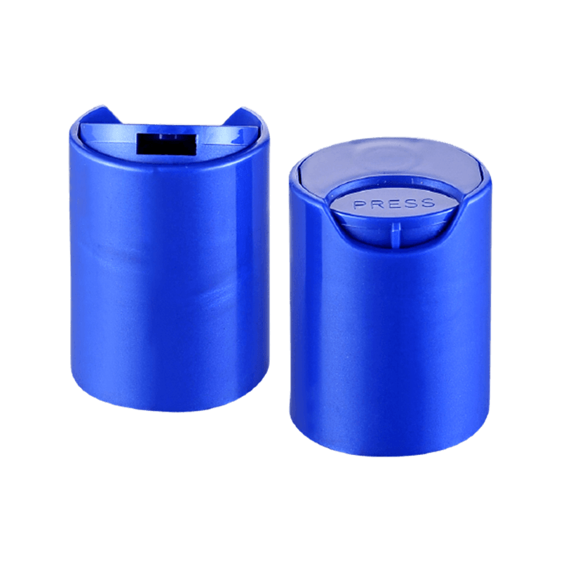 Plastic disc top cap for chemical industry