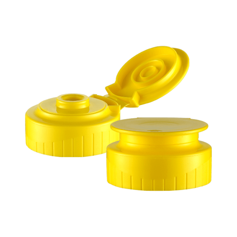 Yellow plastic silicone tpe cap for detergent