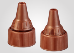 What are the differences between plastic nozzle covers made of pp, pe, and pvc?