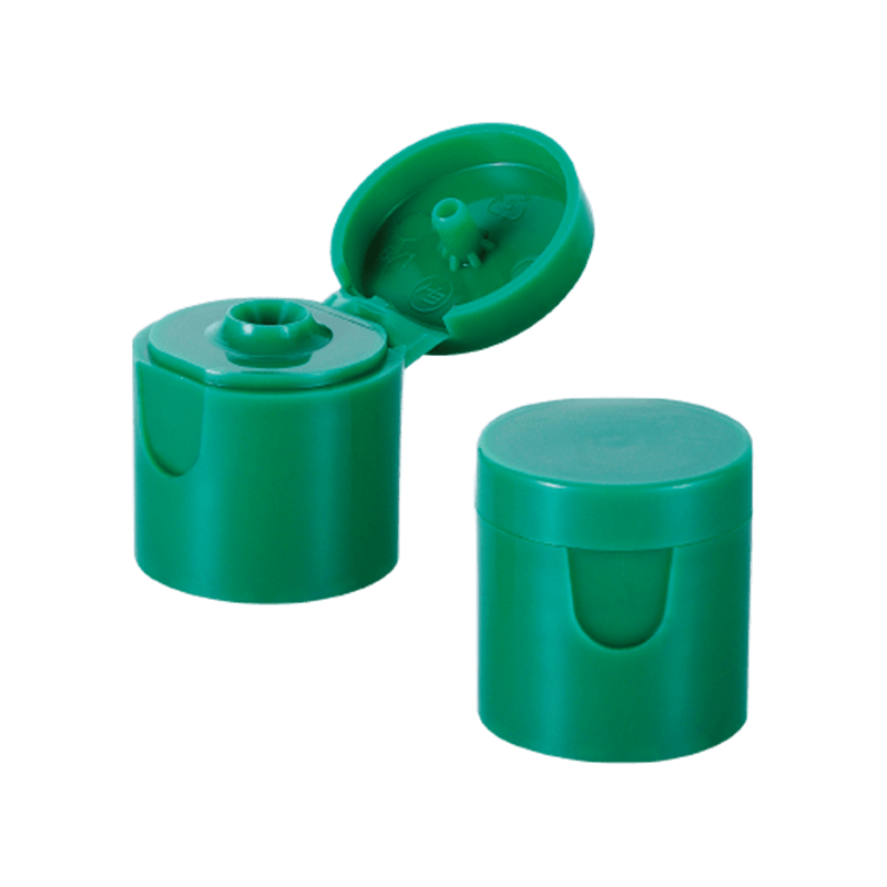 Plastic flip top cap for biomedicine