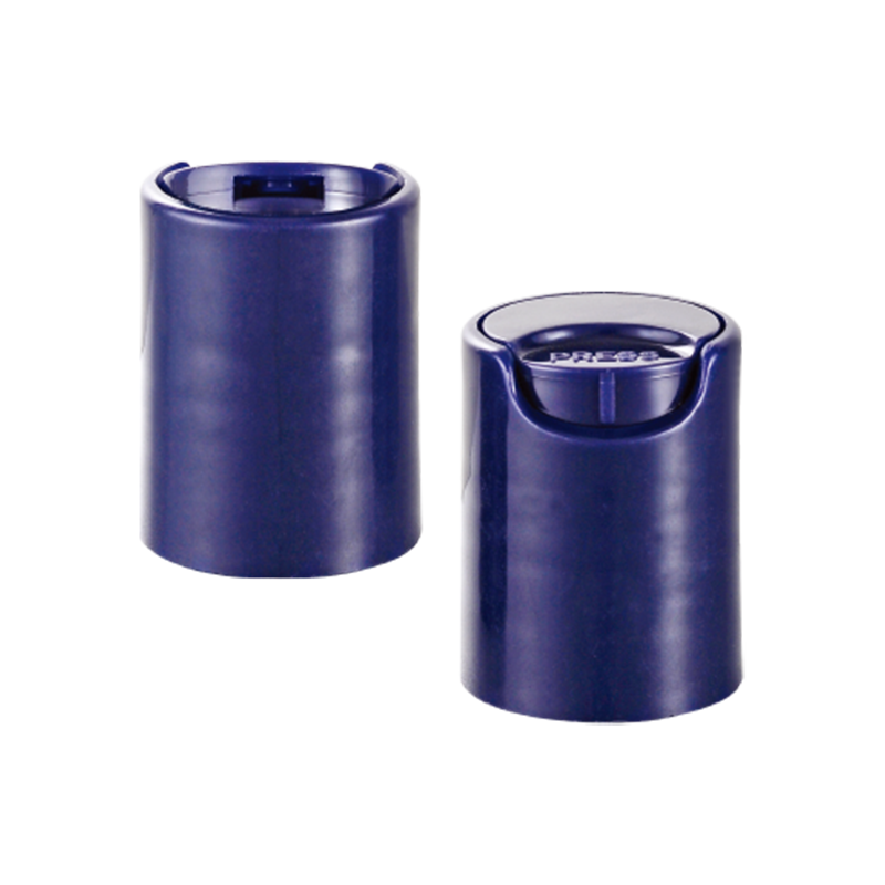 Purple Plastic disc top cap