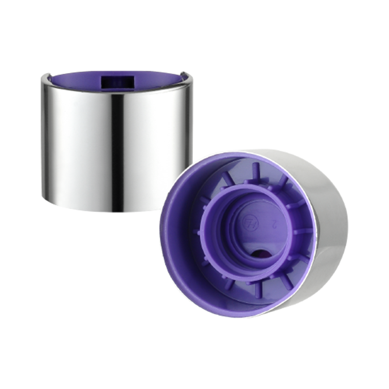 Medium size plastic disc top cap