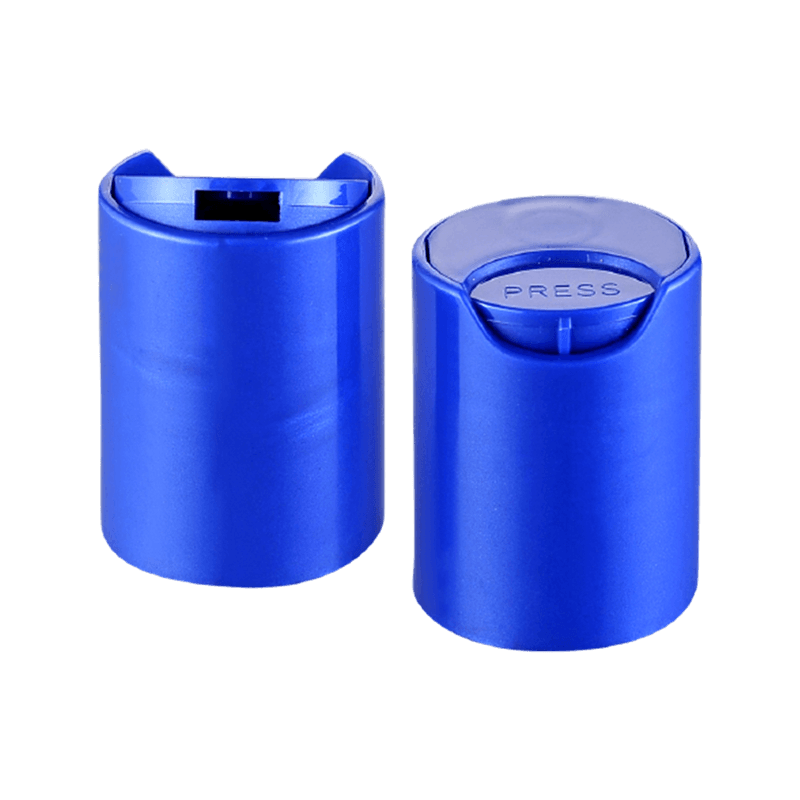 Plastic disc top cap for chemical industry