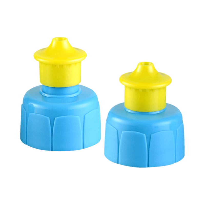 Plastic Alumina process push pull cap