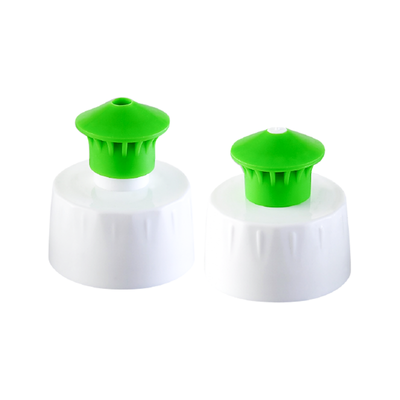 Plastic Push pull cap for detergent